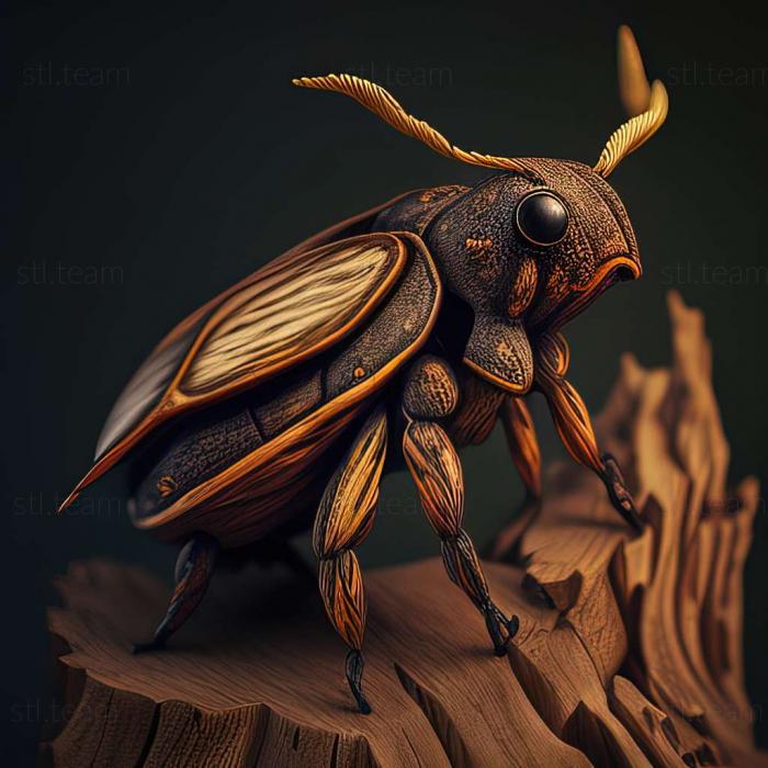 3D model Myrmecolacidae (STL)